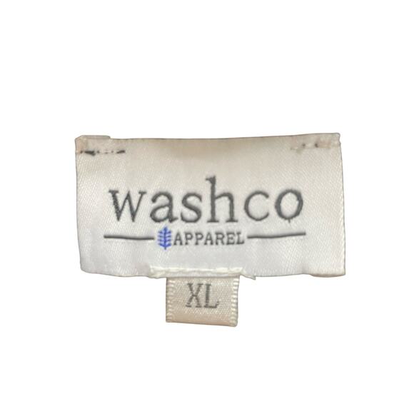 WashCo Apparel Black Top With Colorful Embroidered Sleeves Size XL - Picture 5 of 8